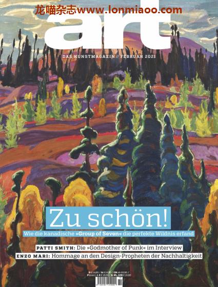 [德国版]art-Das Kunstmagazin 权威艺术杂志 PDF电子版 2021年2月刊